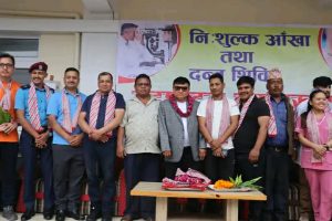 निःशुल्क दाँत तथा आँखा शिविरबाट हरिहरपुरगढीका एक हजारभन्दा बढीले लिए लाभ