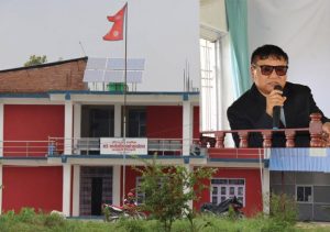 हरिहरपुरगढीमा निर्माणाधीन आधारभूत विद्यालयको काम असार १५ भित्र सक्न अध्यक्ष वाइबाको निर्देशन