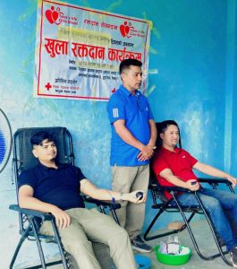 विश्व स्तनपान सप्ताहको अबसरमा रक्तदान कार्यक्रम सम्पन्न