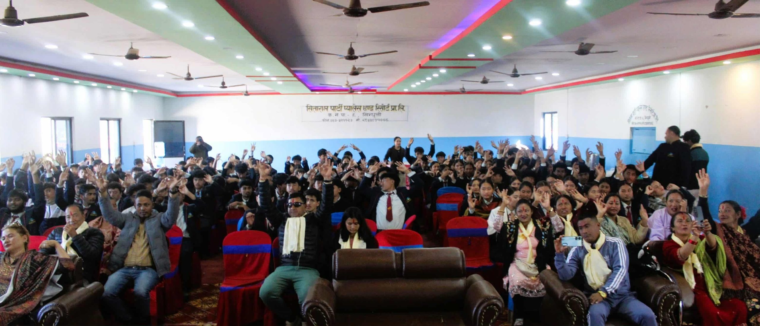 विद्यार्थीहरुको लागि किताबी ज्ञान सँगै बौद्विक विकासको कार्यक्रम सिन्धुलीमाढीमा सम्पन्न