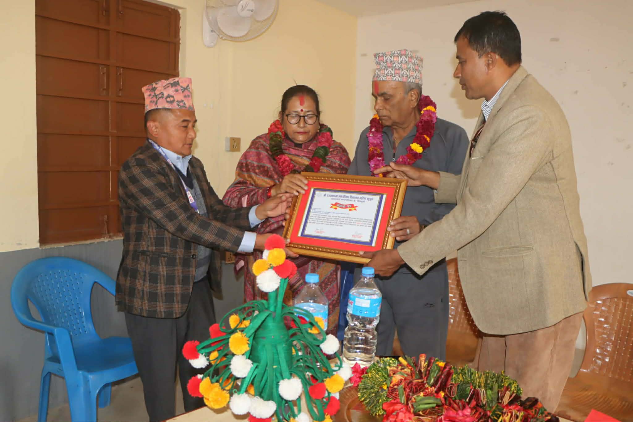 पञ्चकन्या मावि कुडुँलेमा दाहाल दम्पतिले गरे अक्षयकोष स्थापना