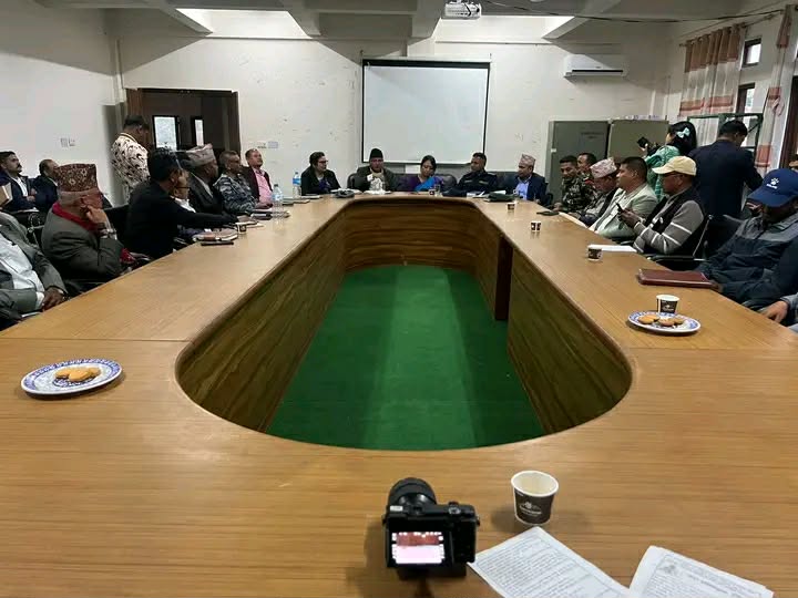 सिन्धुलीमा निर्वाचन आचारसंहिता सम्बन्धी सर्वपक्षीय छलफल