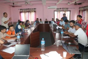 राजश्व सम्बन्धि सूत्र दुई दिने अभिमुखीकरण तालिम सुरु