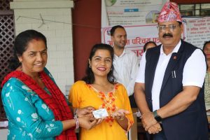 अपाङ्गता परिचयपत्र अब स्मार्ट कार्डमा,कमलामाईबाट सेवाको शुभारम्भ