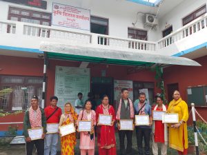 दोस्रो राष्ट्रिय कोदो दिवस : सिन्धुलीमा १० उत्कृष्ट कृषक सम्मानित, कोदोजन्य परिकार प्रदर्शनी