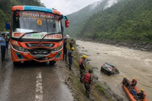 सुनकोशीमा कार खसेको ९ दिन बित्यो, तीनजना अझै बेपत्ता