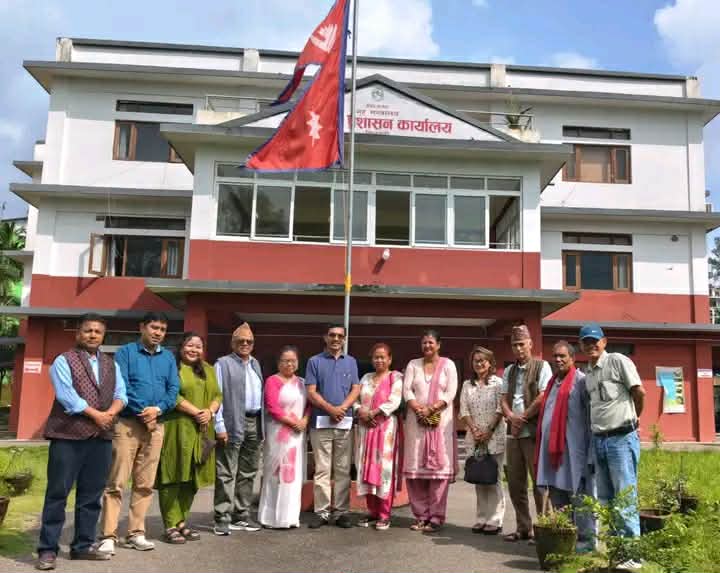 रसुवाका बाढीपीडितलाई सिन्धुली रेडक्रसको चार लाख  बढी सहयोग