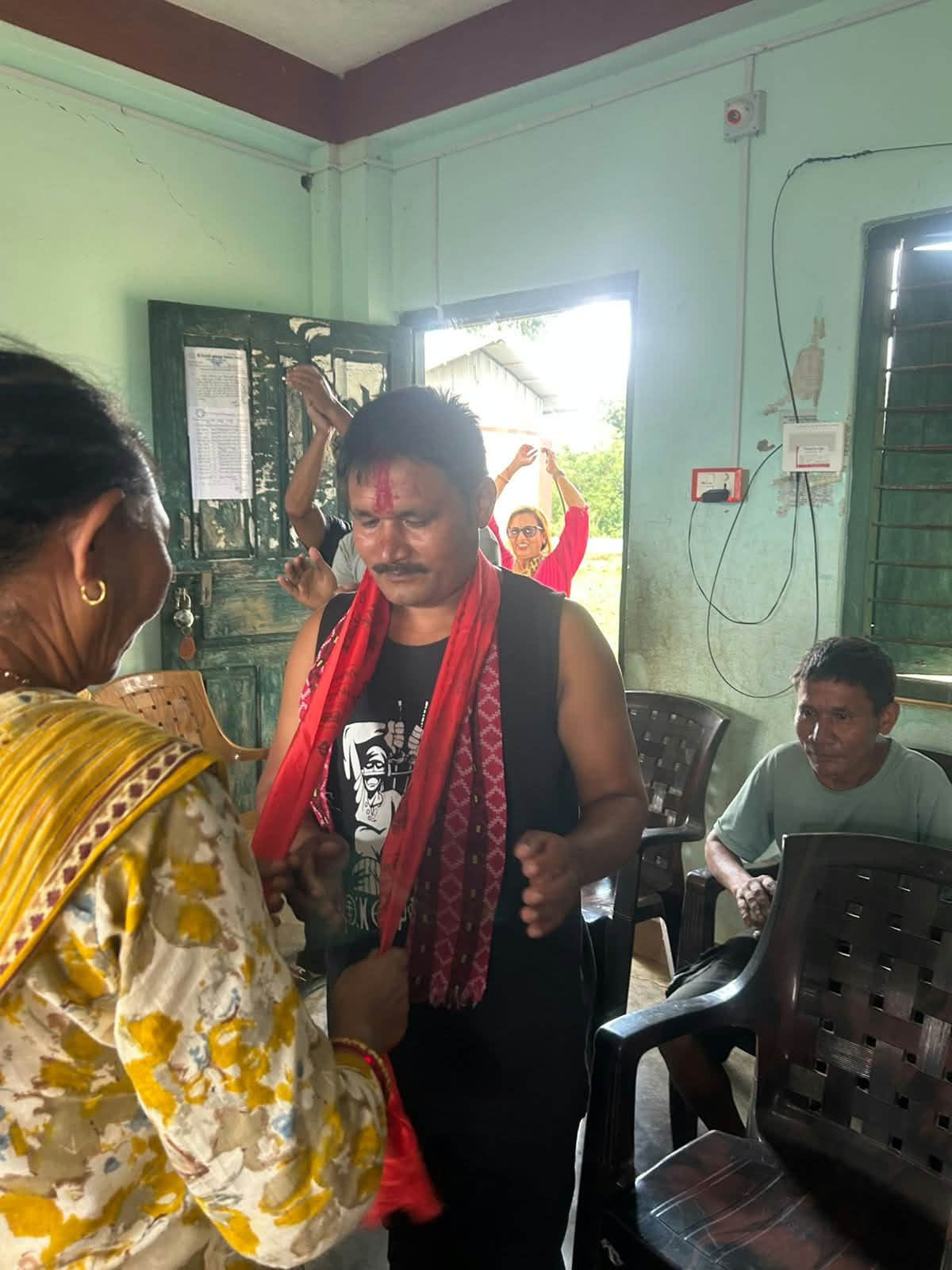 गोला प्रथाबाट राजकुमार विसुन्के बने देउराली आधारभूत विद्यालयको अध्यक्ष